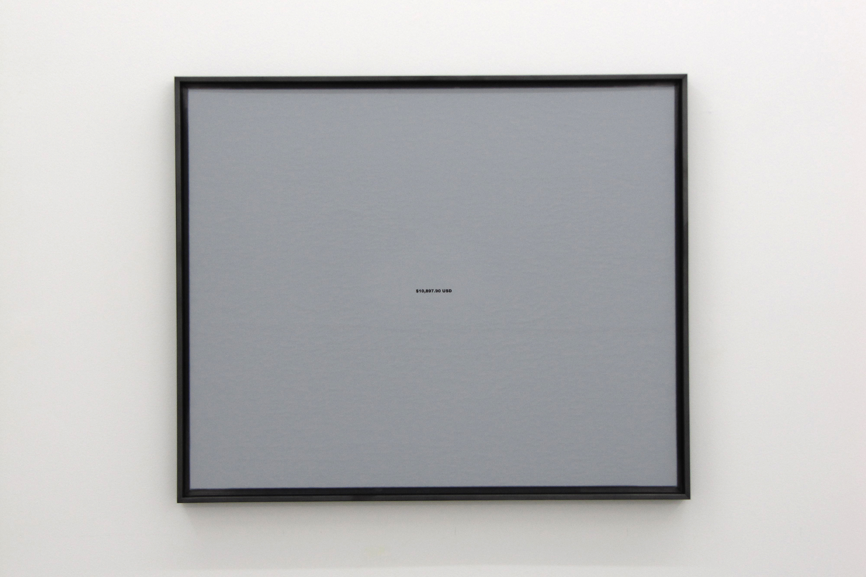 Parra & Romero, exhibition: Text pieces, obliterated mirrors & tautological paintings (fig. 19)