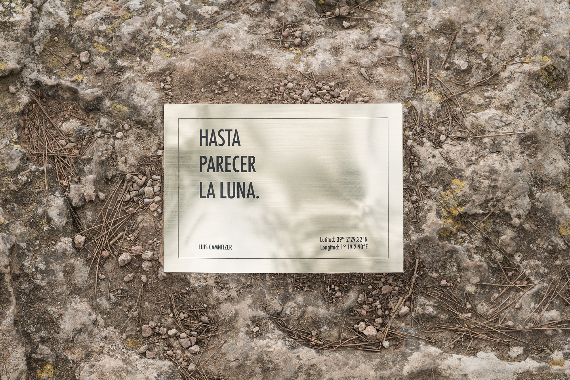 Parra & Romero, exhibition: 38°58’29.65”N 1°26’34.24”E (fig. 6)