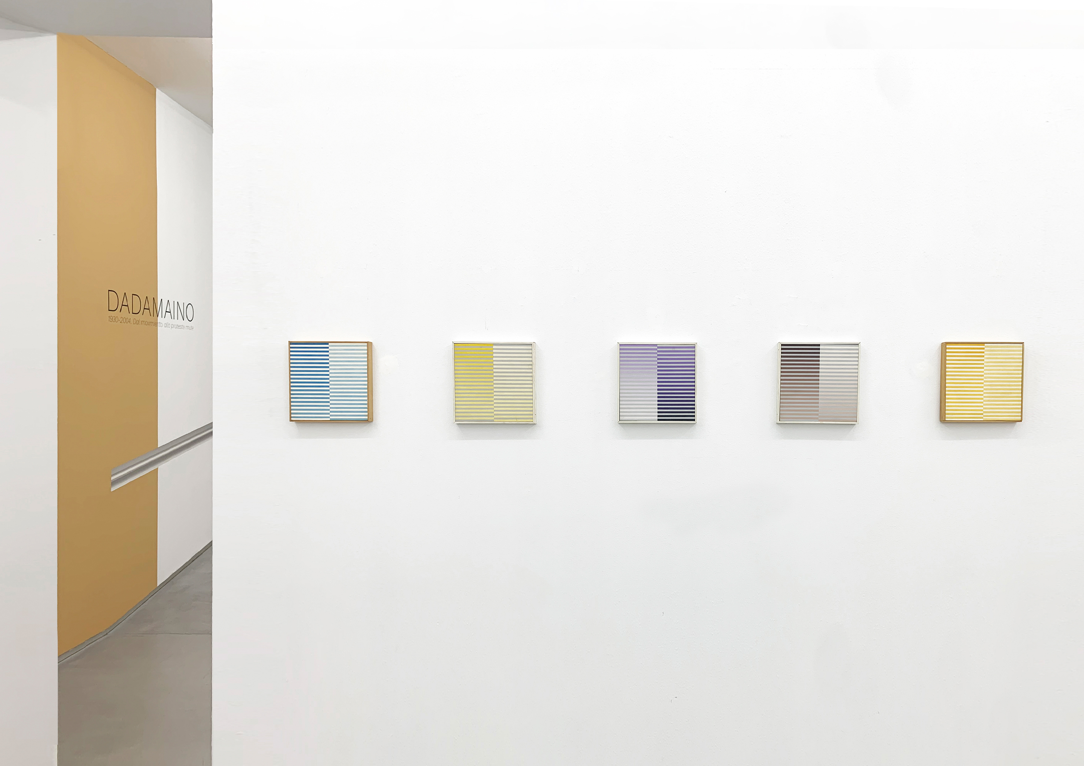 Parra & Romero, exhibition: Dadamaino: 1930-2004. Dal movimiento alla proteste mute (fig. 24)