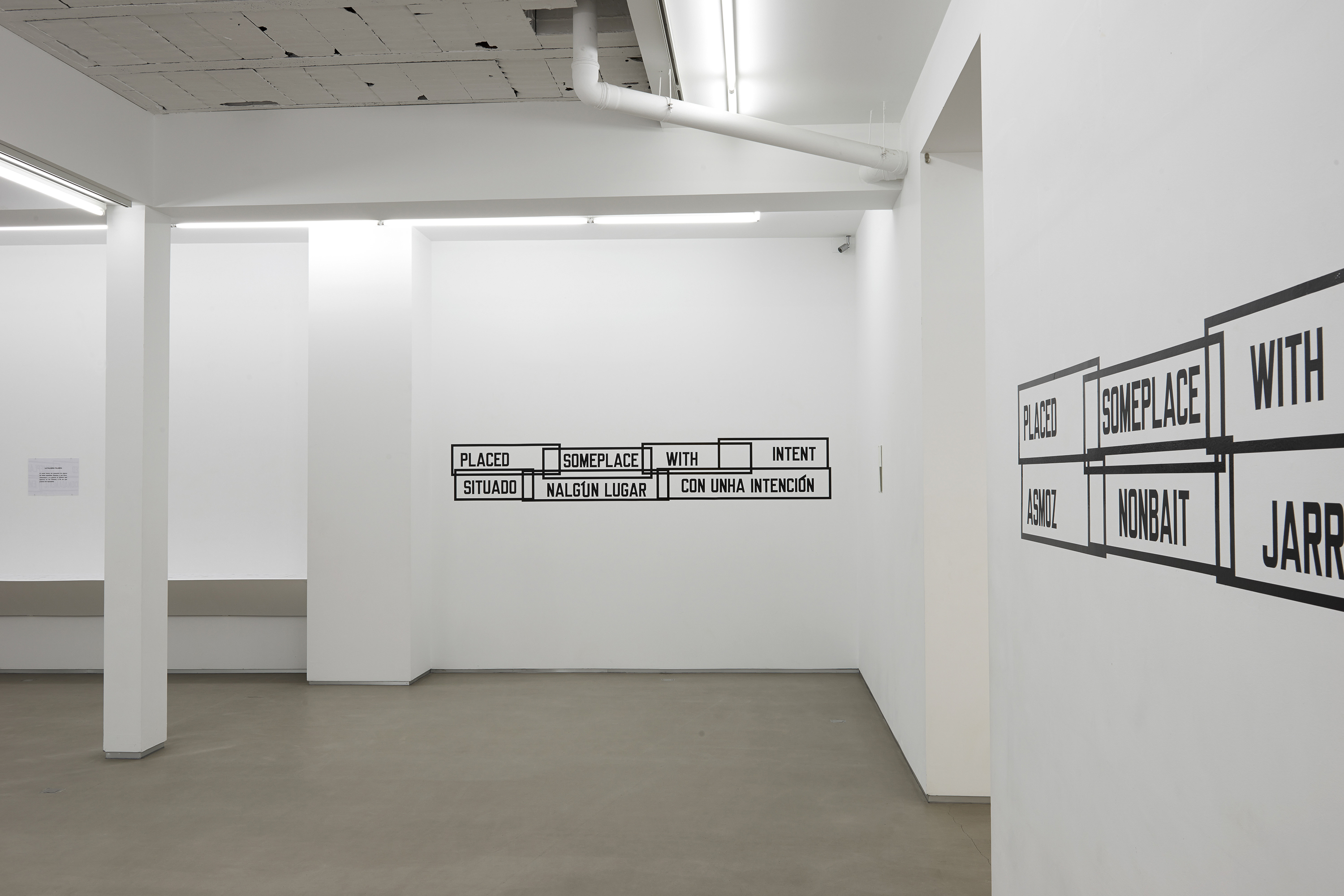 Parra & Romero, exhibition: PLACED SOMEPLACE WITH INTENT (fig. 16)