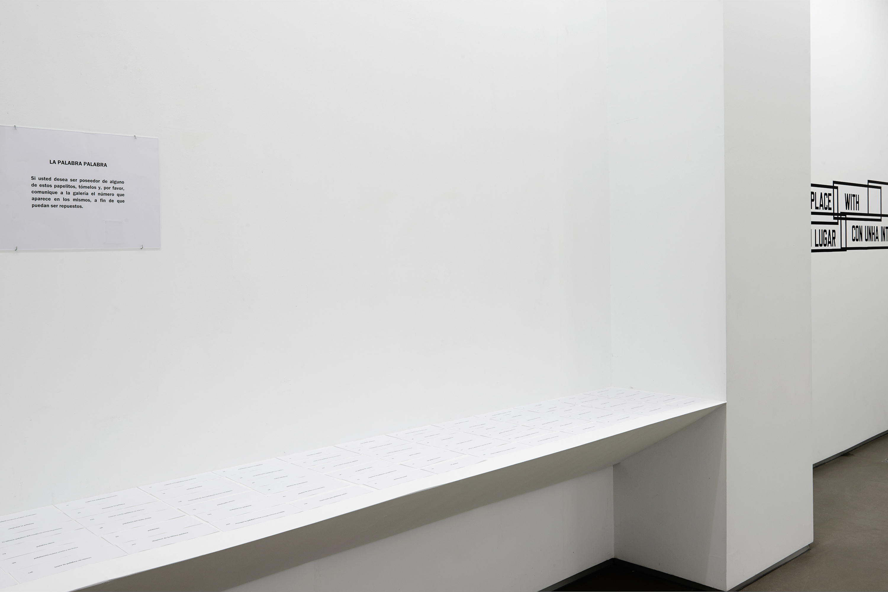 Parra & Romero, exhibition: PLACED SOMEPLACE WITH INTENT (fig. 18)